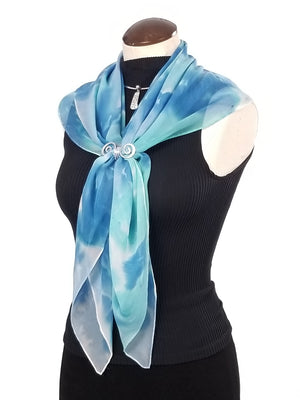 Day Dream - Hand Painted Silk Scarf