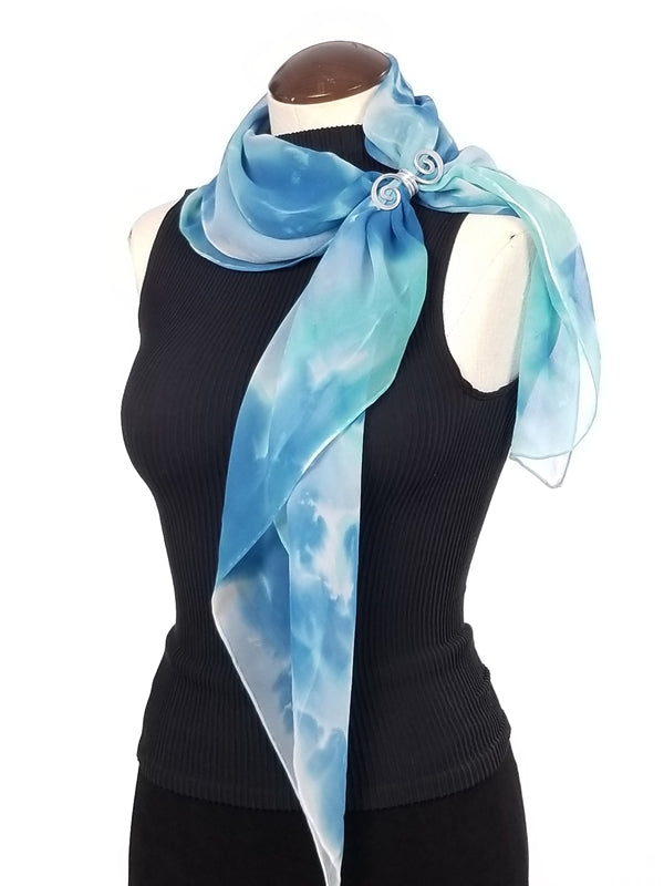 Day Dream - Hand Painted Silk Scarf