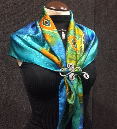 Video #10 Shoulder Shawl Sm w/ Scarf Pin - Download Video – Silks by Tonya